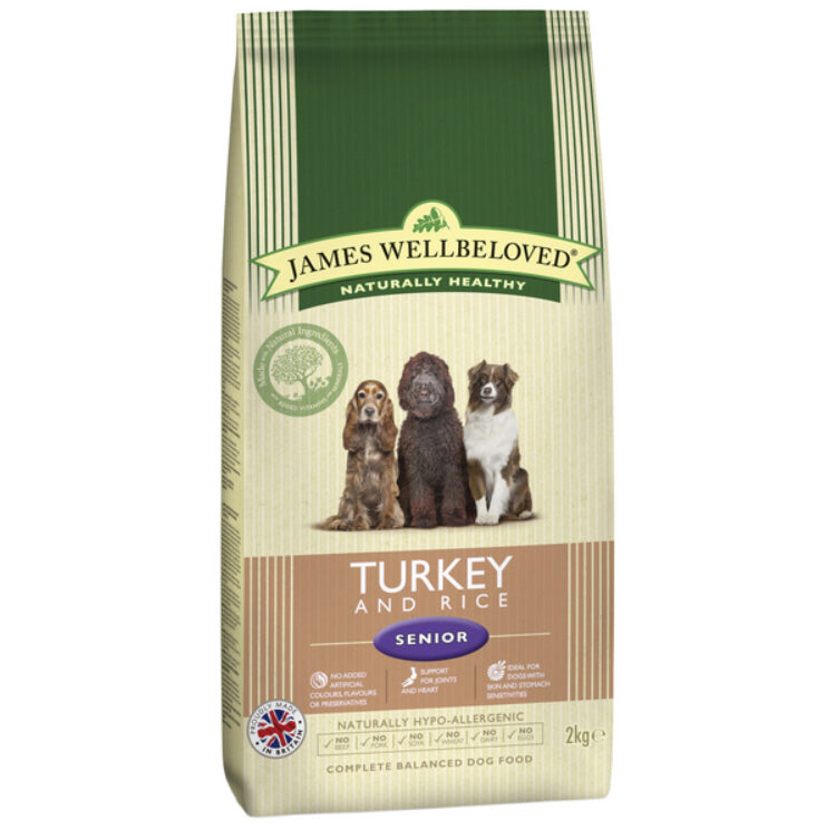 James Wellbeloved Senior Dog Turkey & Rice