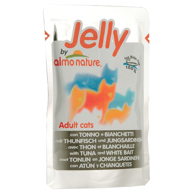 Almo Nature Jelly Tuna & White Bait Pouch