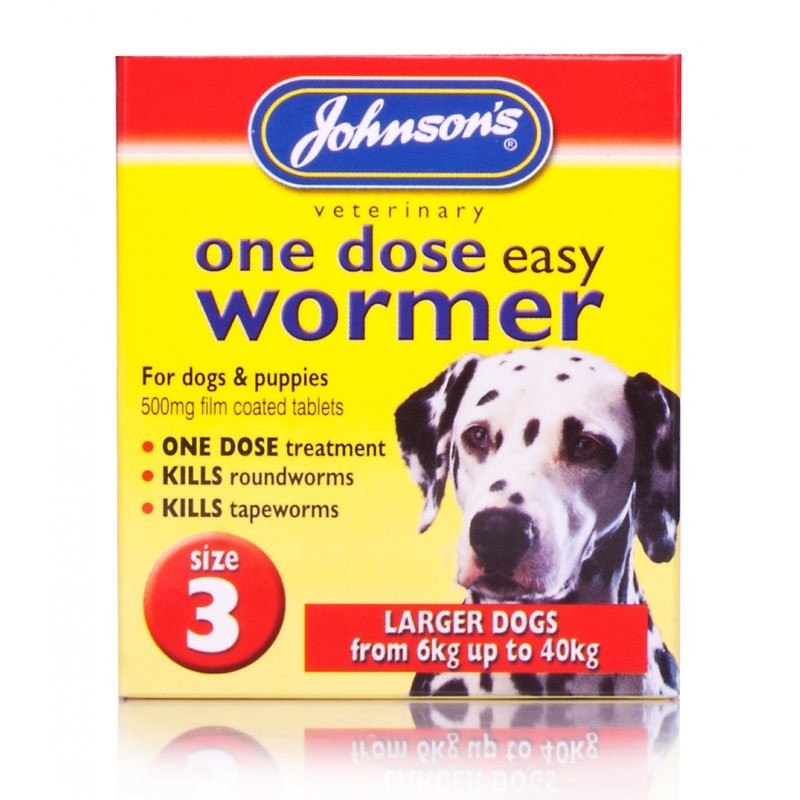 Johnson - One Dose Easy Wormer +6kg