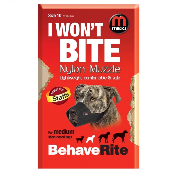 Mikki Nylon Dog Muzzle