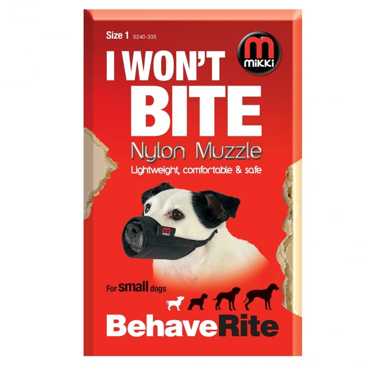 Mikki Nylon Dog Muzzle