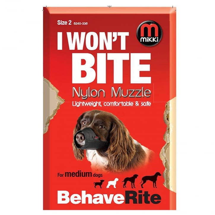 Mikki Nylon Dog Muzzle