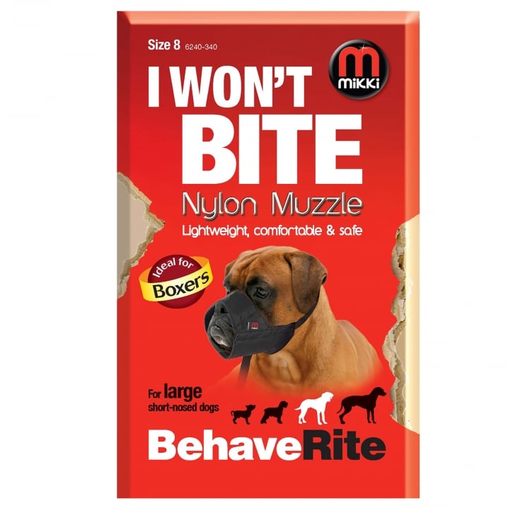 Mikki Nylon Dog Muzzle