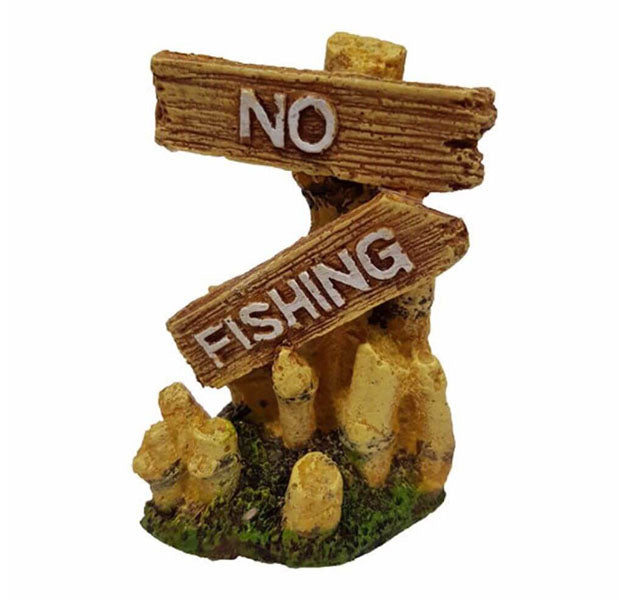 No Fishing Ornament 