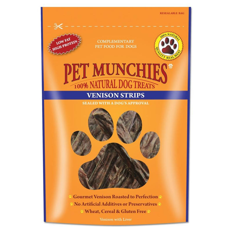 Pet Munchies Venison Strips 