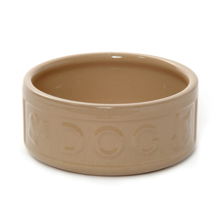 Dog Feed Bowl Lettered
