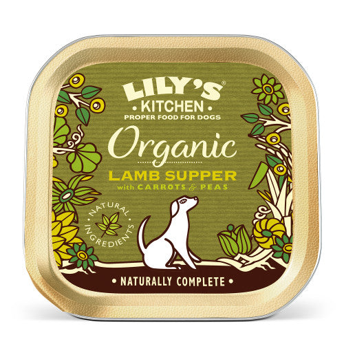 Lily's Organic Lamb with Carrots & Peas