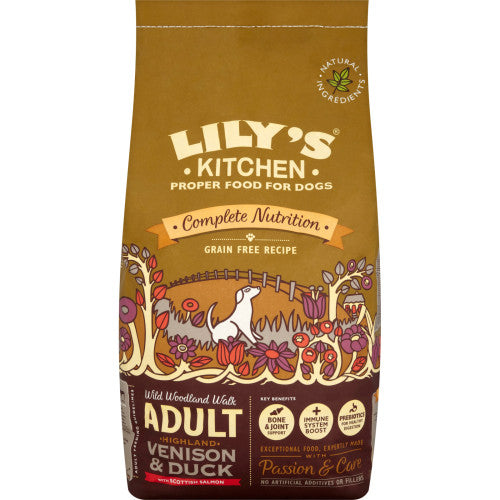 Lily's Kitchen Woodland Walk Venison and Duck