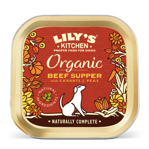 Lily's Organic Beef with Carrot & Peas
