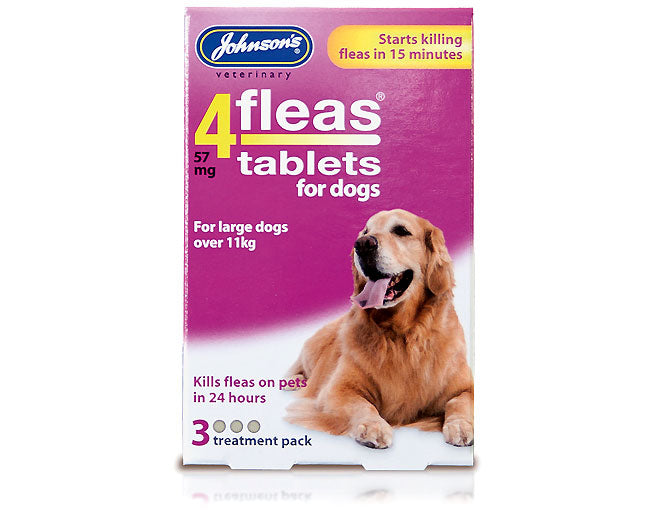 4Fleas Tablets Dogs (+11kg)