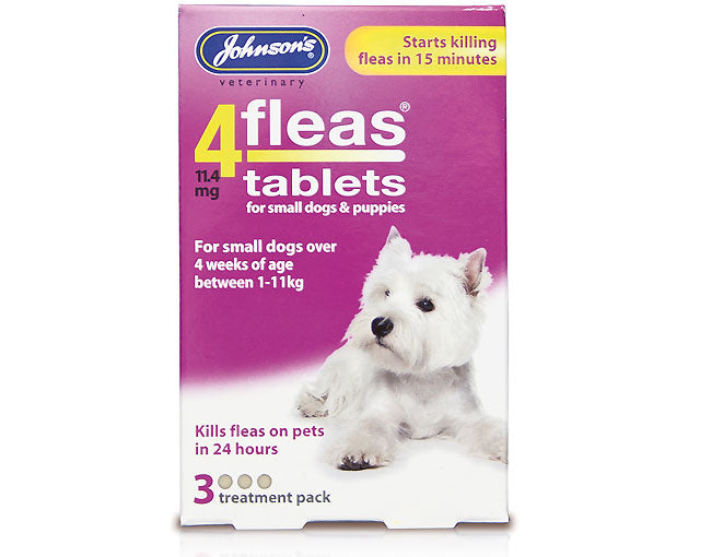4Fleas Tablets Dogs (1-11kg)