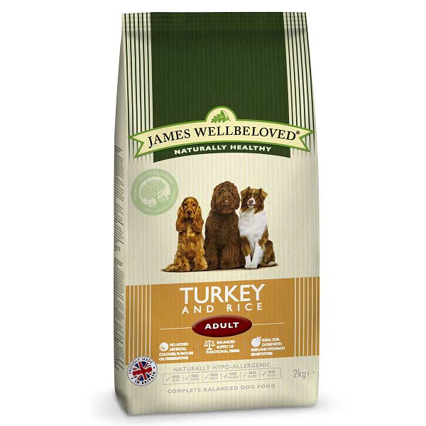 James Wellbeloved Turkey and Rice Adult Dog