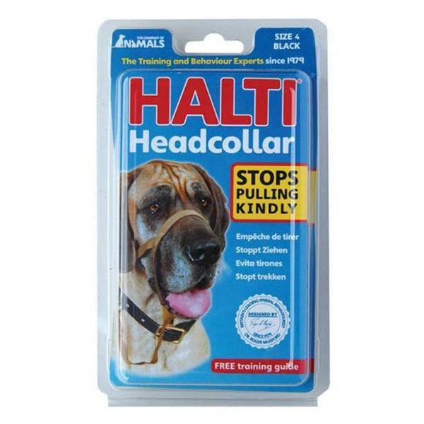 Halti Dog Head Collar, Black, Size 4