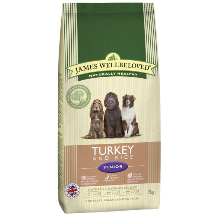 James Wellbeloved Senior Dog Turkey & Rice 