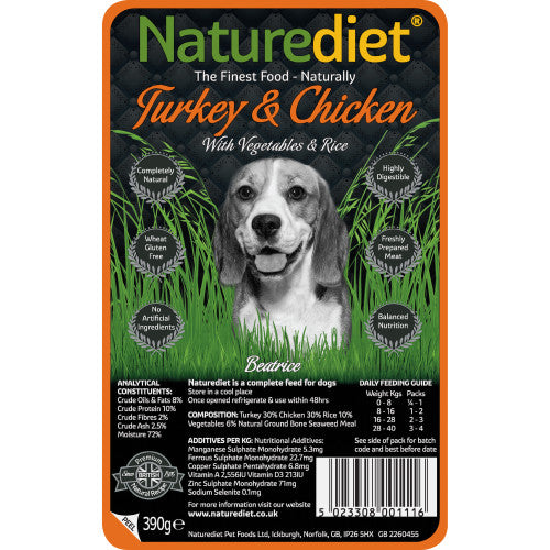 Naturediet - Turkey and Chicken