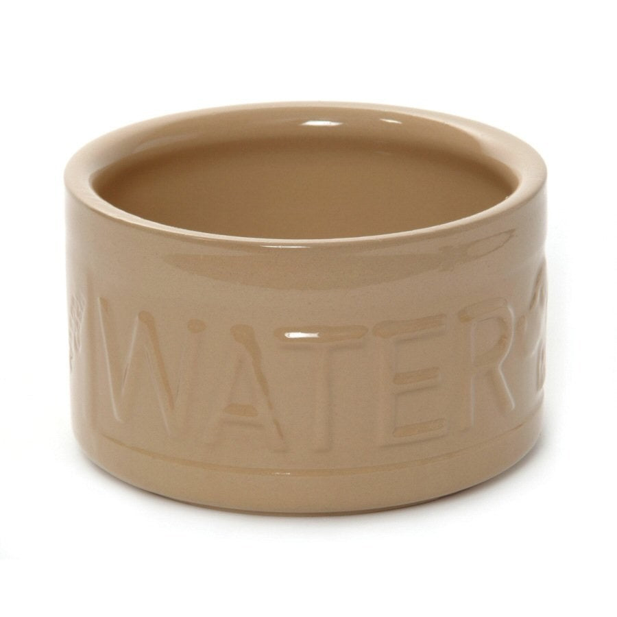Lettered High Sided Water Bowl