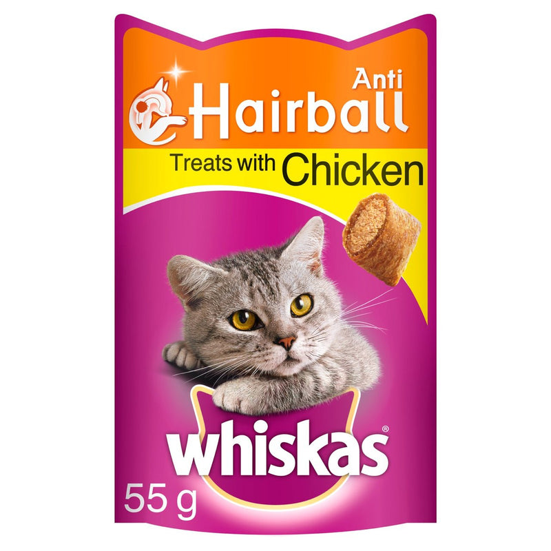 Whiskas Anti-Hairball Cat Treats with Chicken