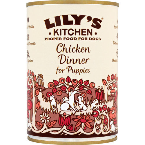 Lily's Puppy Chicken Dinner 400g