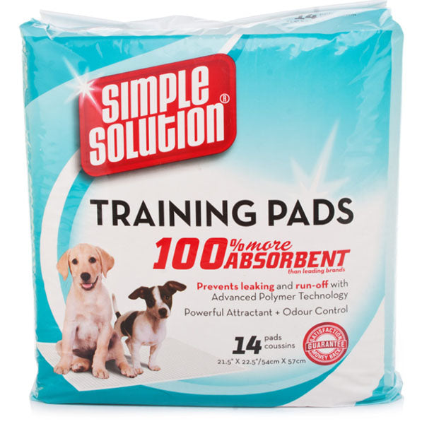 Simple Solution Puppy Training Pads 14 pack