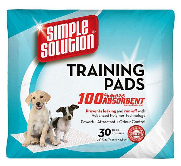 Simple Solution Puppy Training Pads 30 pack